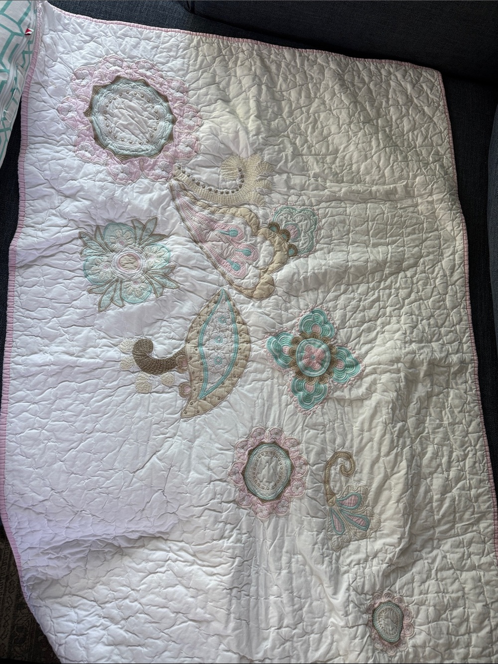 Pottery Barn Kids Maya Dandelion Quilt